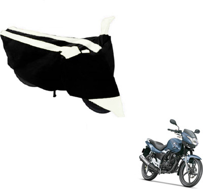 Flipkart SmartBuy Two Wheeler Cover for Suzuki(GS 150R, Black, White)
