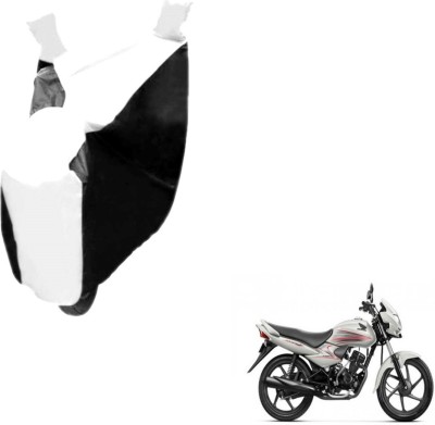 Auto Hub Two Wheeler Cover for Honda(Dream Neo, Black, White)