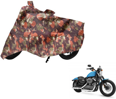 Auto Hub Two Wheeler Cover for Harley Davidson(XL 1200, Multicolor)