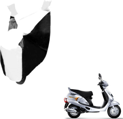 Auto Hub Two Wheeler Cover for Mahindra(Duro, Black, White)