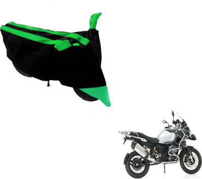 Flipkart SmartBuy Two Wheeler Cover for BMW(1200 GS, Black, Green)