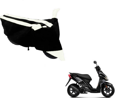 Flipkart SmartBuy Two Wheeler Cover for Yamaha(Jog R, Black, White)
