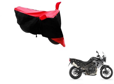 AUTYLE Two Wheeler Cover for Triumph(Tiger 800 XR, Black, Red)