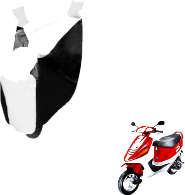 NIKS Two Wheeler Cover for Kinetic(Black, White)
