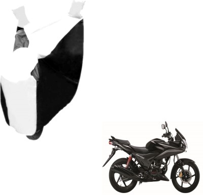 MOCKHE Two Wheeler Cover for Honda(CBF Stunner, Black, White)