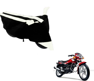 NIKS Two Wheeler Cover for TVS(Star Sport, Black, White)