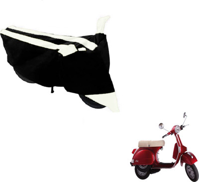 Flipkart SmartBuy Two Wheeler Cover for LML(Star Euro, Black, White)