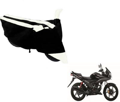 MOCKHE Two Wheeler Cover for Honda(CBF Stunner, Black, White)