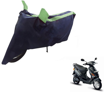 Auto Hub Two Wheeler Cover for Hero(E Sprint, Black, Green)