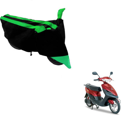 NIKS Two Wheeler Cover for Universal For Bike(Yo Spark, Black, Green)