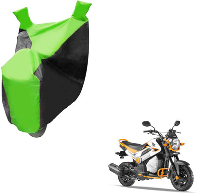 Auto Hub Two Wheeler Cover for Honda(Black, Green)