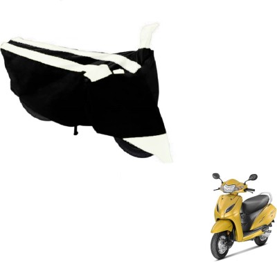 SMART BUYY Two Wheeler Cover for Honda(Activa 5G, Black, White)