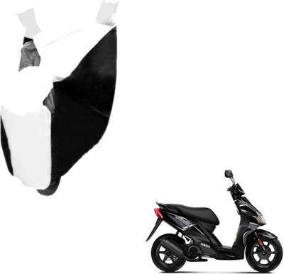 Auto Hub Two Wheeler Cover for Yamaha(Jog R, Black, White)
