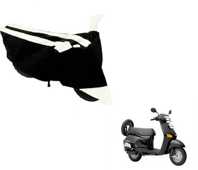 Flipkart SmartBuy Two Wheeler Cover for Honda(Black, White)