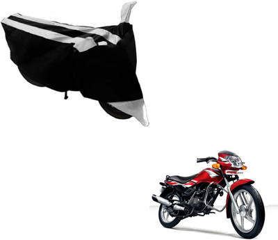 Flipkart SmartBuy Two Wheeler Cover for TVS(Star Sport, Black, Silver)