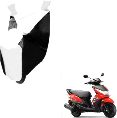 NIKS Two Wheeler Cover for Yamaha(Ray, Black, White)