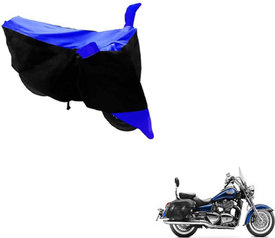 MOCKHE Two Wheeler Cover for Triumph(Black, Blue)