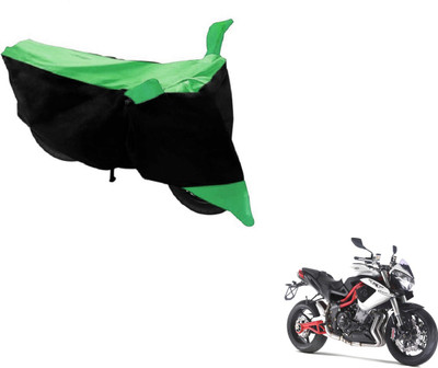 MOCKHE Two Wheeler Cover for DSK Benelli(TNT R, Black, Green)