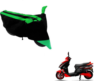 NIKS Two Wheeler Cover for Kinetic(Nova, Black, Green)