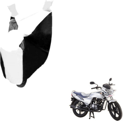 Auto Hub Two Wheeler Cover for LML(Freedom, Black, White)