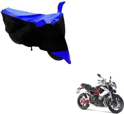 MOCKHE Two Wheeler Cover for DSK Benelli(TNT R, Black, Blue)