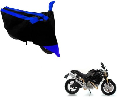 Amanzo Two Wheeler Cover for Ducati(Monster 82, Black, Blue)