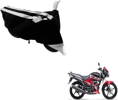 Flipkart SmartBuy Two Wheeler Cover for Yamaha(SS 125, Black, Silver)