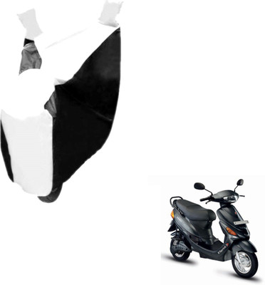 Auto Hub Two Wheeler Cover for Hero(E Sprint, Black, White)