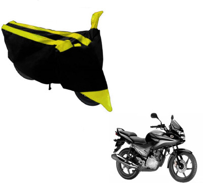 Flipkart SmartBuy Two Wheeler Cover for Honda(CBF, Black, Yellow)