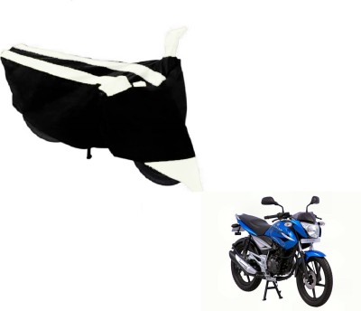 Flipkart SmartBuy Two Wheeler Cover for Bajaj(XCD 125cc, Black, White)