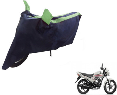 NIKS Two Wheeler Cover for Honda(Dream Neo, Black, Green)