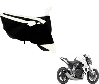 Flipkart SmartBuy Two Wheeler Cover for Honda(CB 1000R, Black, White)