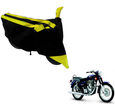 Flipkart SmartBuy Two Wheeler Cover for Royal Enfield(Black, Yellow)
