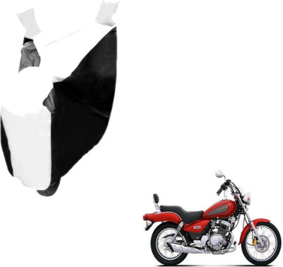 Auto Hub Two Wheeler Cover for Yamaha(Enticer, Black, White)