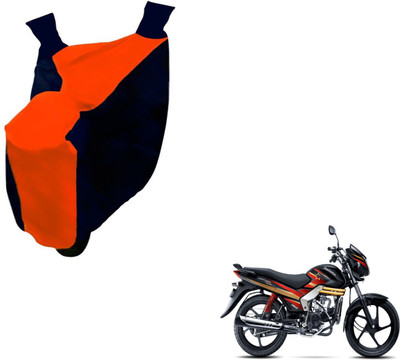 NIKS Two Wheeler Cover for Mahindra(Centuro, Black, Orange)