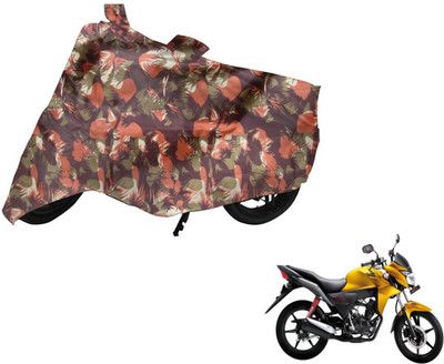 Auto Hub Two Wheeler Cover for Honda(CB Twister, Multicolor)