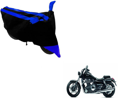 MOCKHE Two Wheeler Cover for Triumph(Black, Blue)