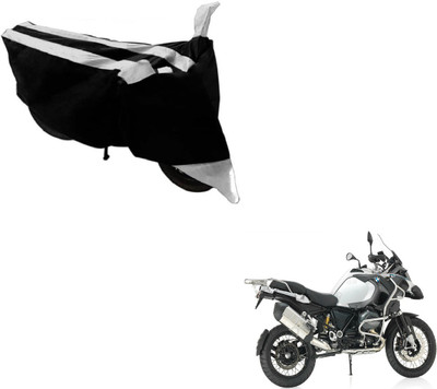 Flipkart SmartBuy Two Wheeler Cover for BMW(1200 GS, Black, Silver)