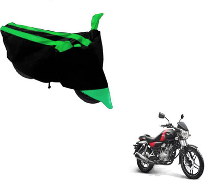 Flipkart SmartBuy Two Wheeler Cover for Bajaj(V 150, Black, Green)