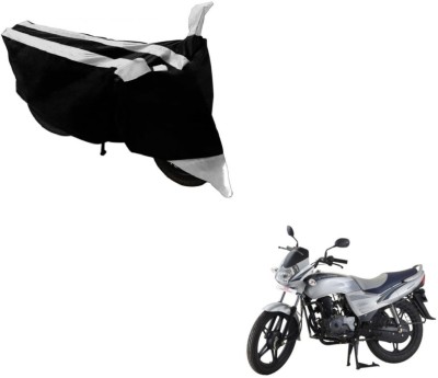 NIKS Two Wheeler Cover for LML(Freedom, Black, Silver)