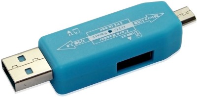 Voltegic ™ Multi-Functional Usb Card Reader - Usb 2.0 And Micro-Usb 2.0 Otg USB Adapter(Sweet Pink)
