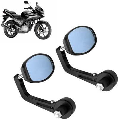 DvineAutoFashionZ Manual Rear View Mirror, Dual Mirror, Driver Side For Honda CBF Stunner(Left, Right)