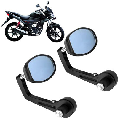DvineAutoFashionZ Manual Rear View Mirror, Dual Mirror, Driver Side For Honda CB Twister(Left, Right)