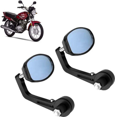 DvineAutoFashionZ Manual Rear View Mirror, Dual Mirror, Driver Side For Honda Universal For Bike(Left, Right)
