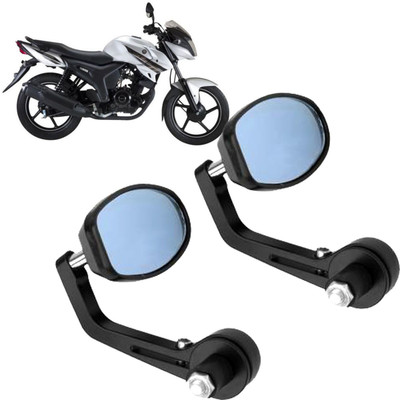 DvineAutoFashionZ Manual Rear View Mirror, Dual Mirror, Driver Side For Yamaha SZ-S(Left, Right)