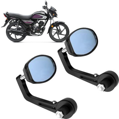 DvineAutoFashionZ Manual Rear View Mirror, Dual Mirror, Driver Side For Honda Dream Neo(Left, Right)