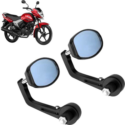 DvineAutoFashionZ Manual Rear View Mirror, Dual Mirror, Driver Side For Honda Universal For Bike(Left, Right)