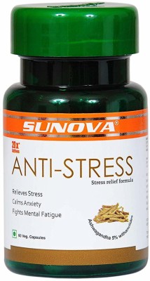 SUNOVA Anti-Stress, Self Relief Formula(60 No)