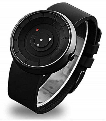 just like Imported Casual Black Dial Rubber Strap Unisex Watch Analog Watch  - For Boys
