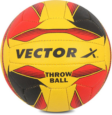 VECTOR X THROW-BALL Throw Ball - Size: 5(Standard, Pack of 1, Yellow, Red)